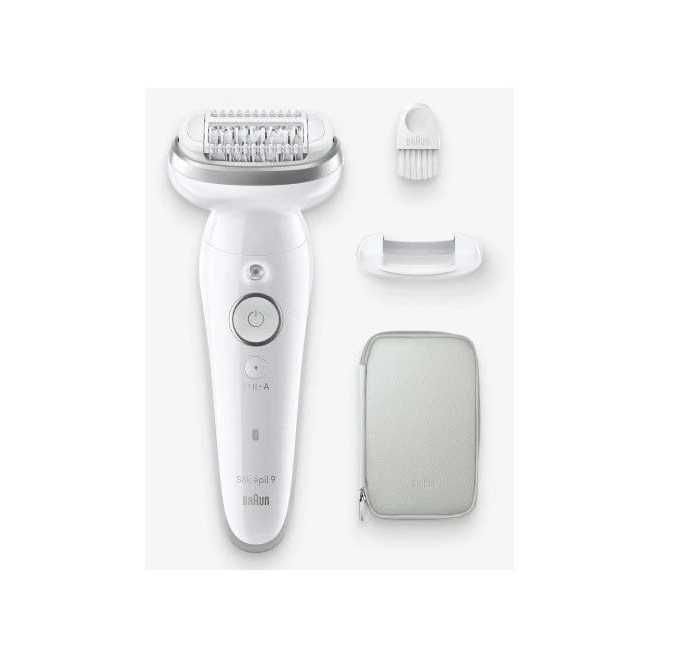 Braun Silk-épil 9 9-011 епилатор с изцяло подвижна глава за мокро и за сухо бръснене