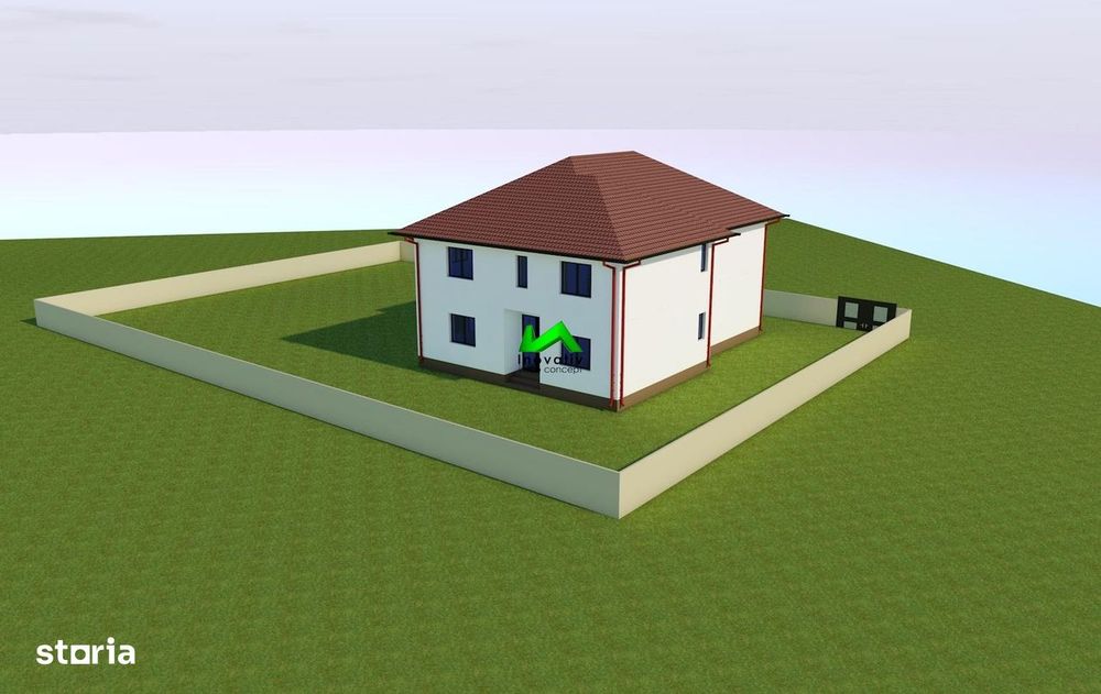 Casa de vanzare 4 camere 420mp teren Sibiu Selimbar