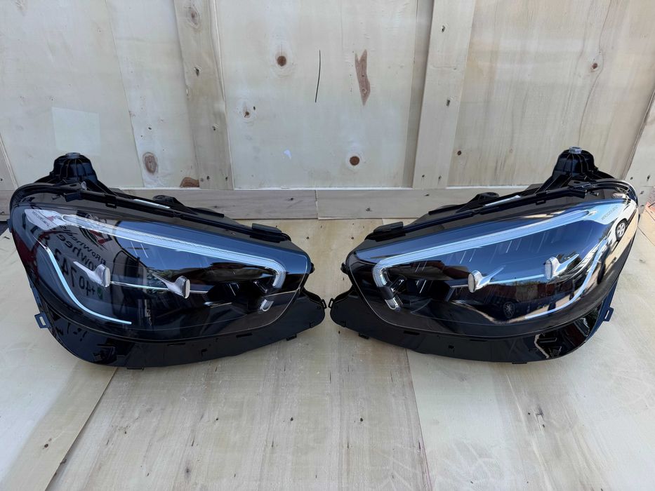 faruri Orginale Mercedes W213 fULL LED facelift far nou Orginal Mercedes benz w213 Led far stanga w213 far dreapta w213 lcI Full led