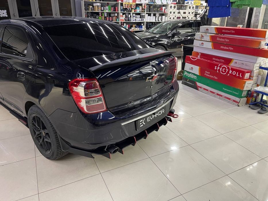 Обвесы на Cobalt. Сплитер, Диффузор, Пороги