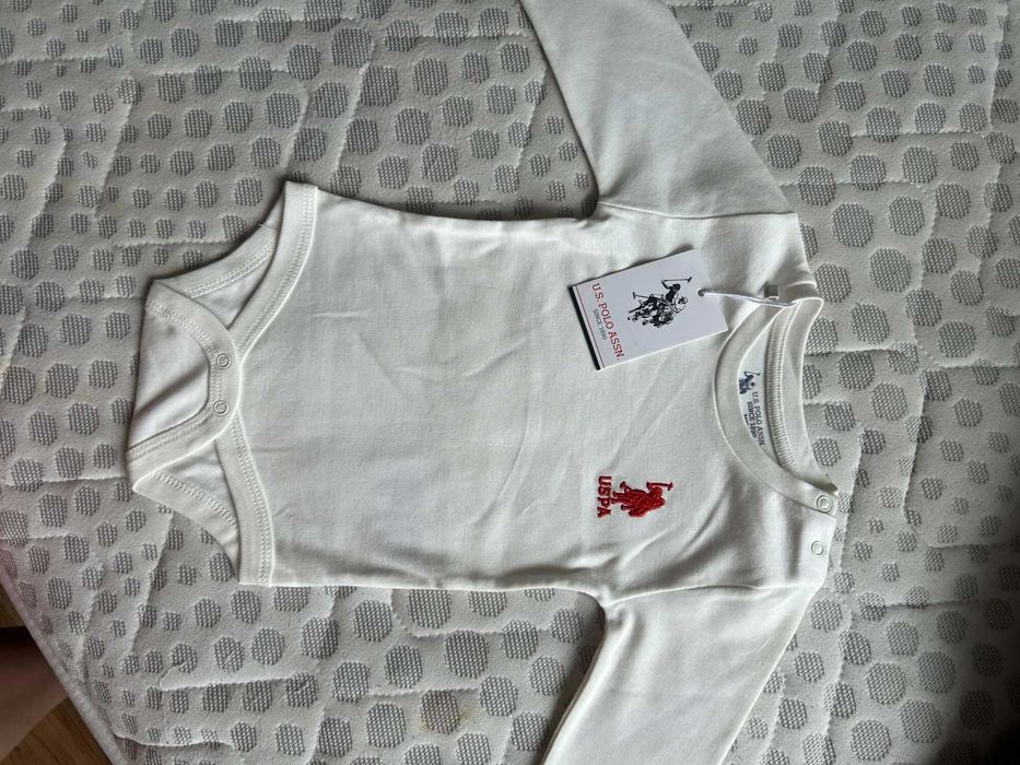 Детски бодита-Polo ASSN-6-9 м. И 9-12 м.