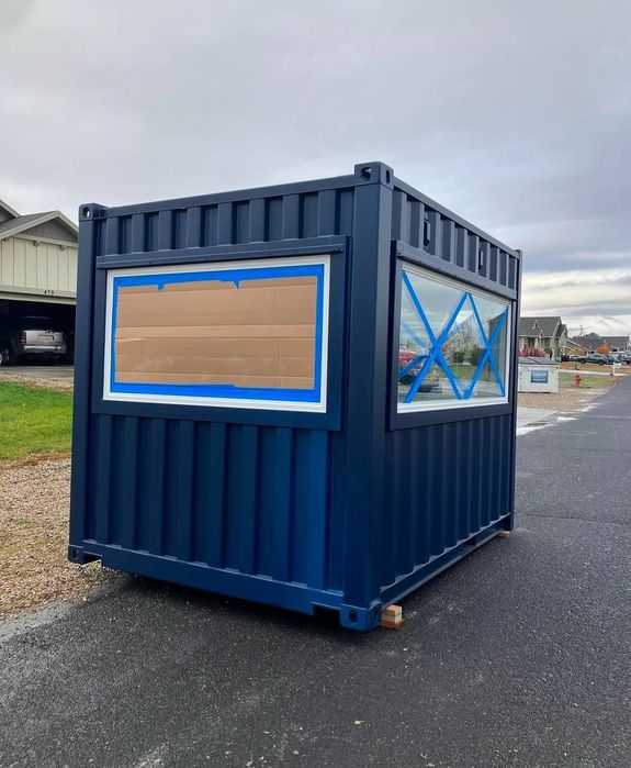 Контейнер модульный домик офис и металлоконструкции  сэндвич  панелей