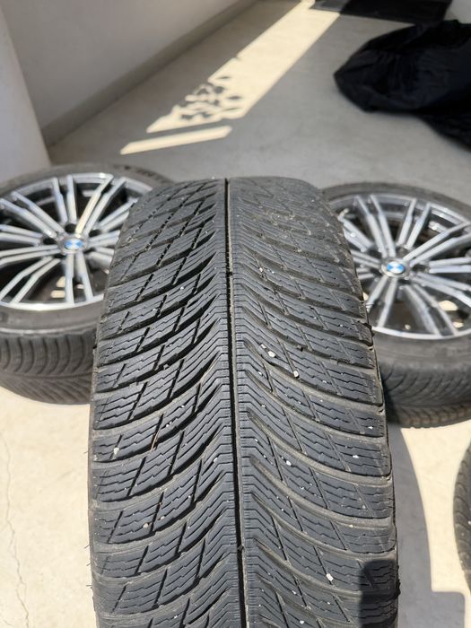 Jante BMW M 790M R18 originale + anvelope iarnă Michelin Pilot Alpin 5 G20 G21