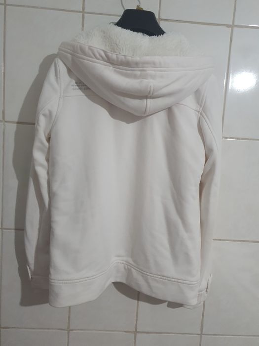 Jacheta uni sex ,imblanita alba