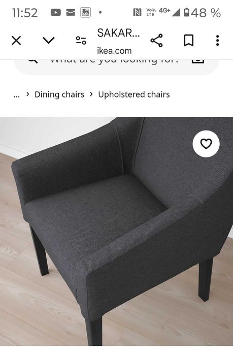 Scaun dinning Ikea model.SAKARIAS