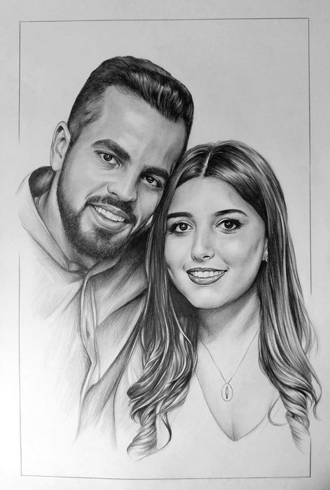 Portret in creion (personalizat)