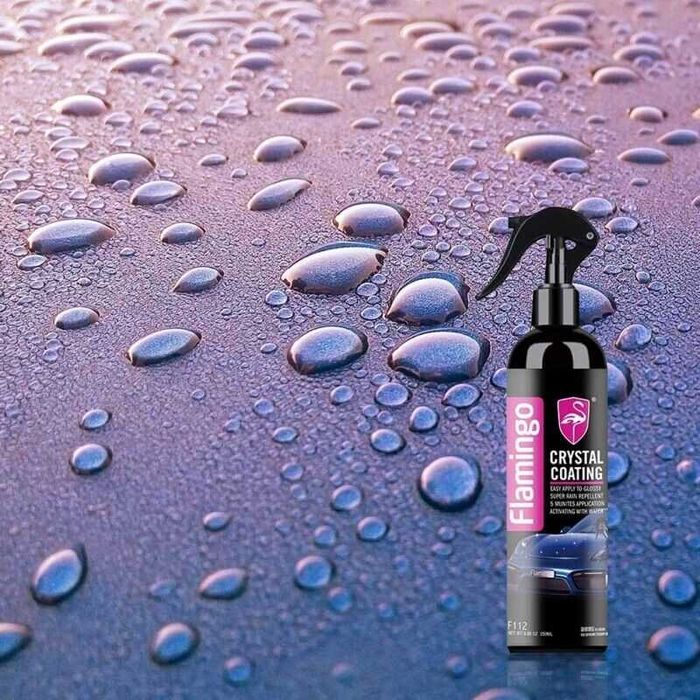 Керамична Течна Полимерна Вакса FLAMINGO Crystal Coating 250ml.