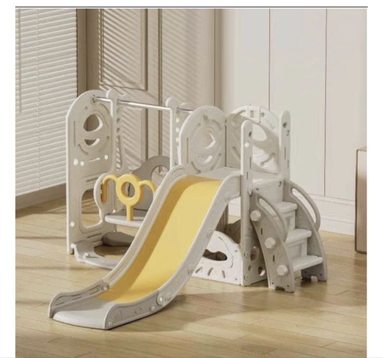 Детская горка качели