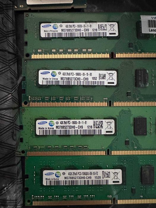 24 поточные Белые комплекты с озу 16 гб DDR3 + куллер