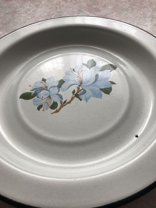 Блюдо эмалированное