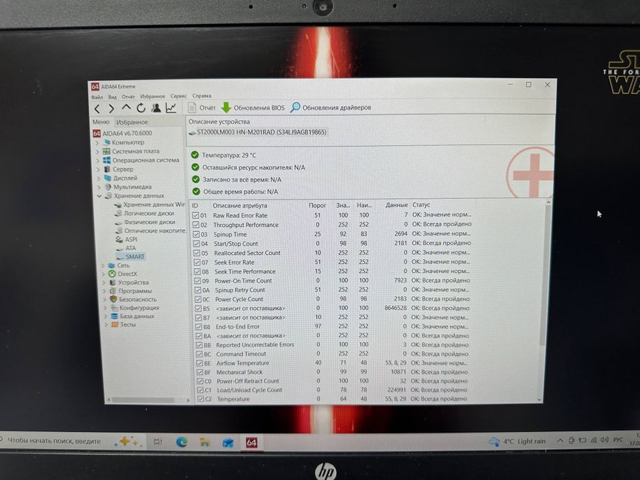 HP Star Wars Special Edition