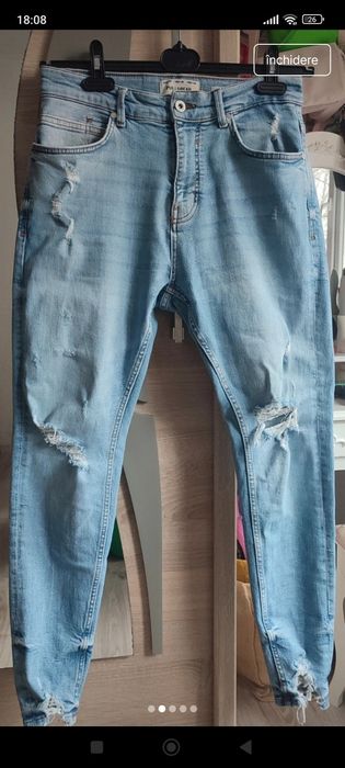 Blugi Pull&bear, pentru bărbați mărimea 32