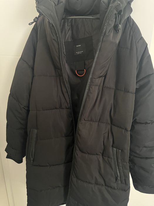 Палто Зара Zara и шуба Bershka