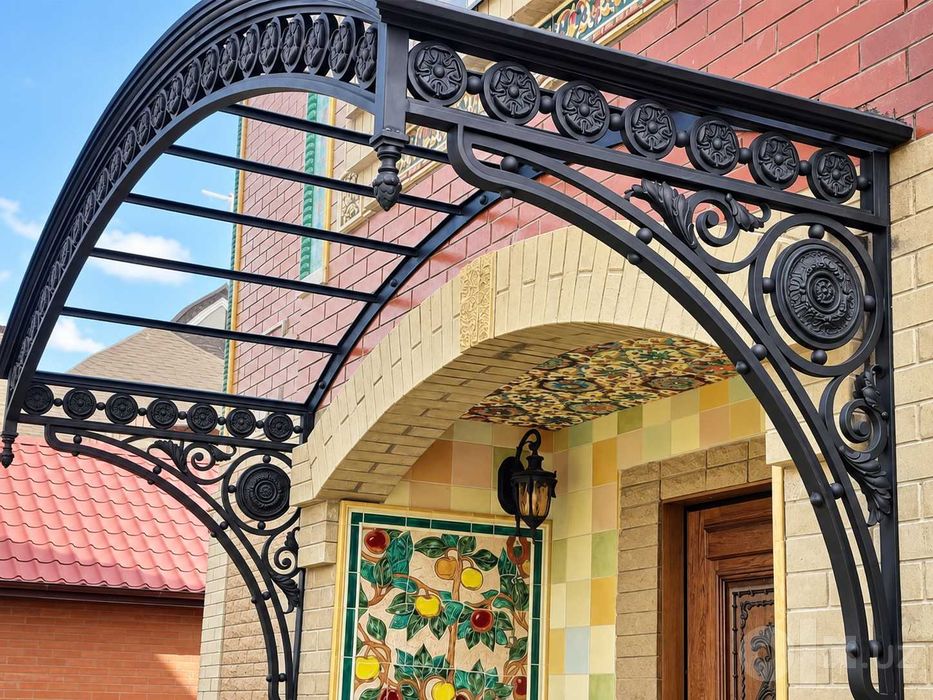 Решётки, ворота, навесы, ковка | Panjara, darvoza, naves