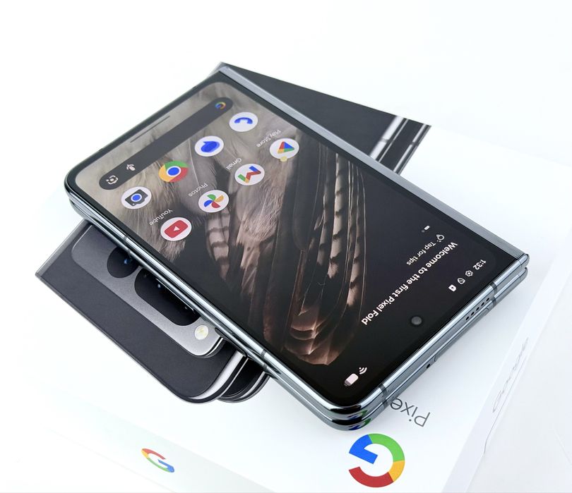 KATO НОВ! Google Pixel Fold 5G 512GB 12RAM Obsidian Гаранция!