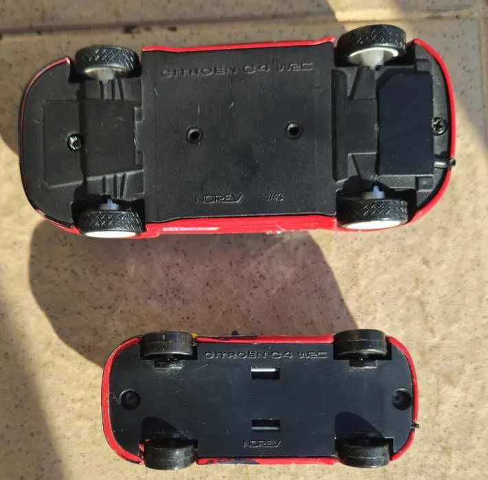 Colectie 4 masini: 2 hot wheels, 2 Norev dintre care una la scara 1/43