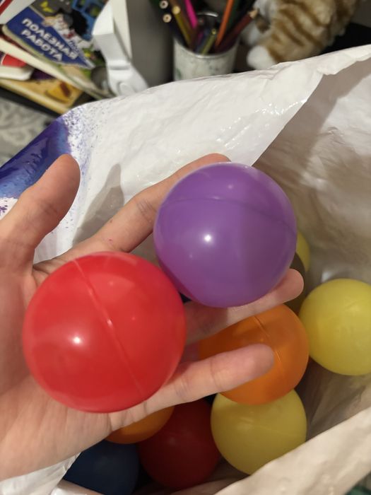 Шарики для сухого бассейна