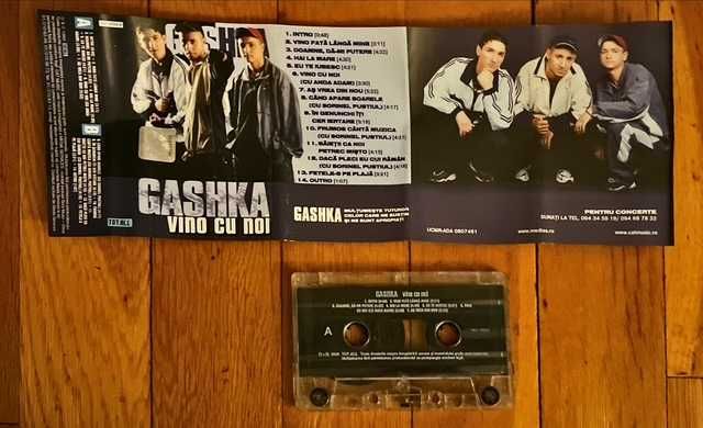 Set 3 casete Gashka - Regele Pleaca, Vino Cu Noi & Ce Concurenta??!