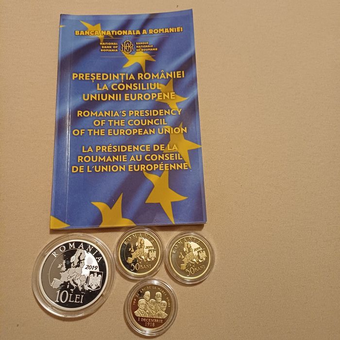 Monezi Argint 10 Lei 10