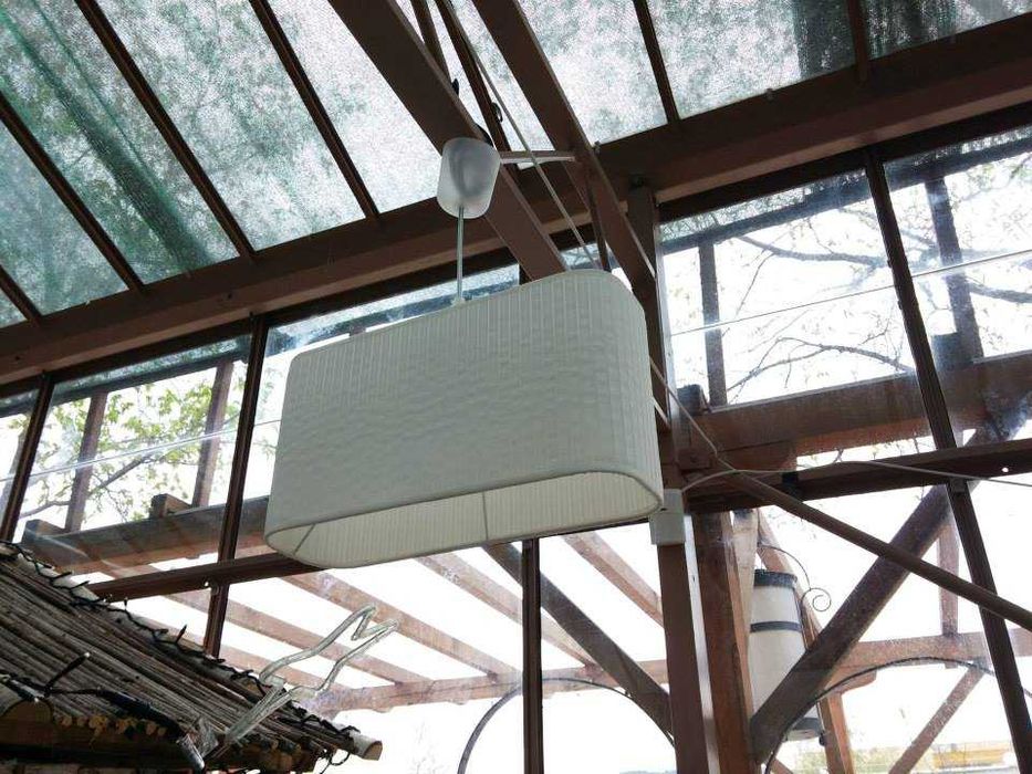 Стъклена оранжерия 120 кв.м. Алуминии