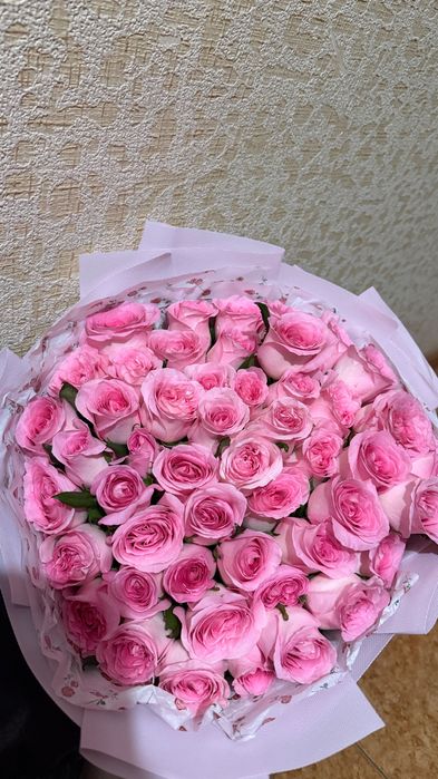 Цветы роза 51 шт