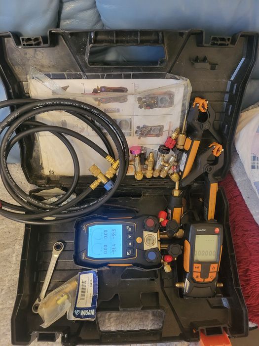 Set Testo557S+ 552+ multe accesori,verificare la zi tot ce se vede