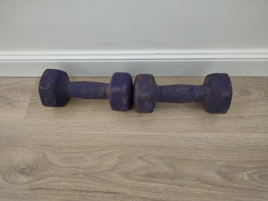 Прорезиненные гантели