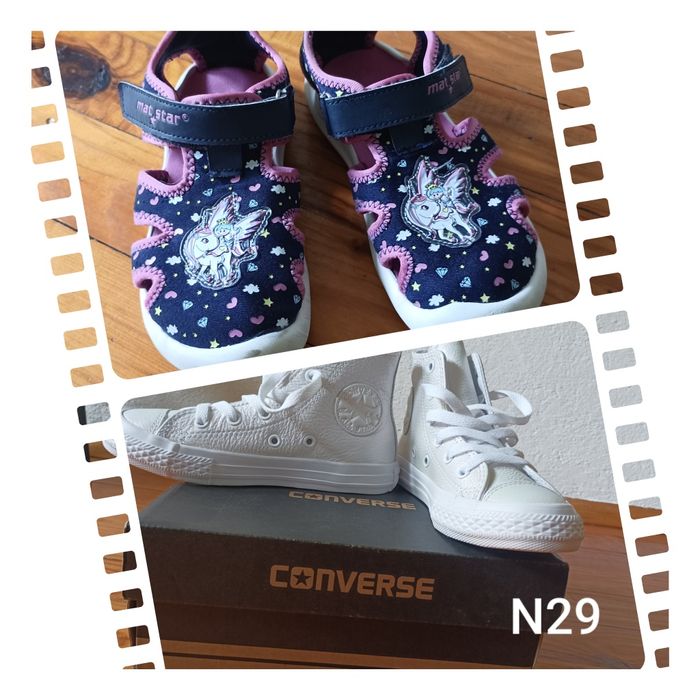 Кецове Converse и сандали Matstar