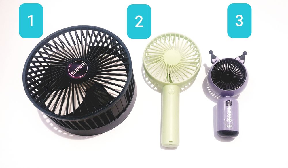 Преносим вентилатор с USB зареждане Ventilator