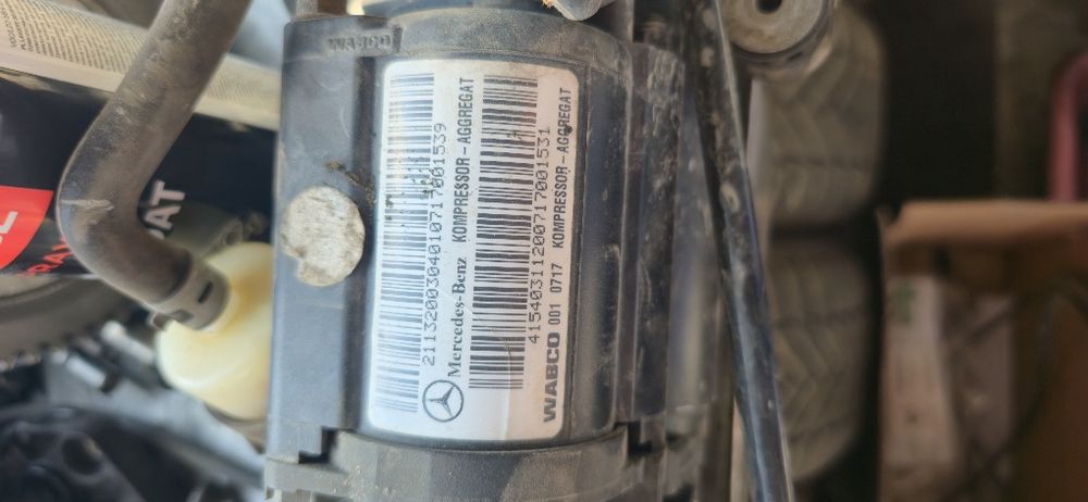 Въздушни възглавници и компресор за мерцедес