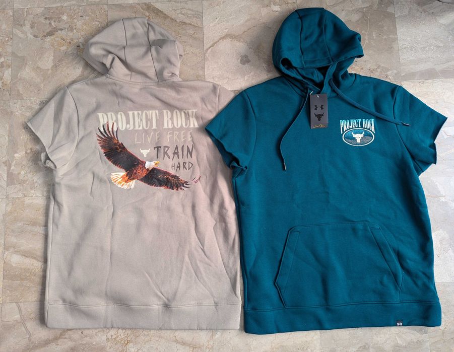 Under Armour Project Rock Train Hard мъжки суичър 2 модела от Сащ