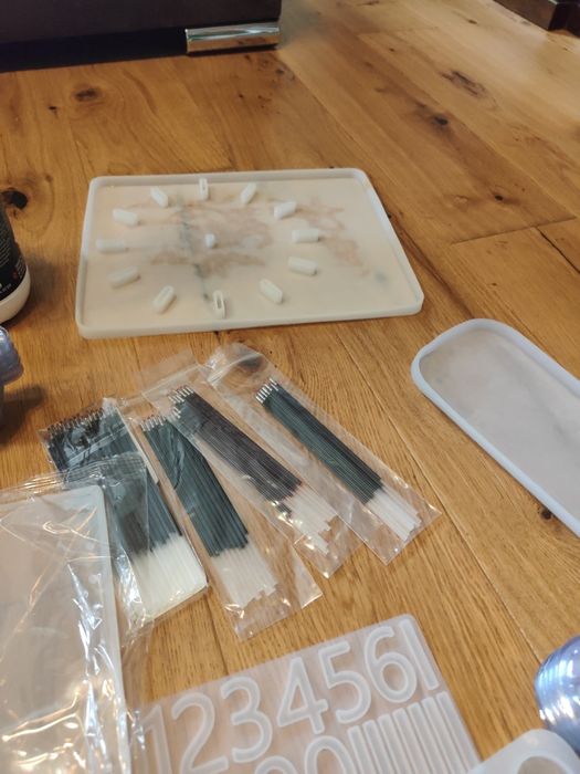 Kit rășină epoxidică și matrițe noi