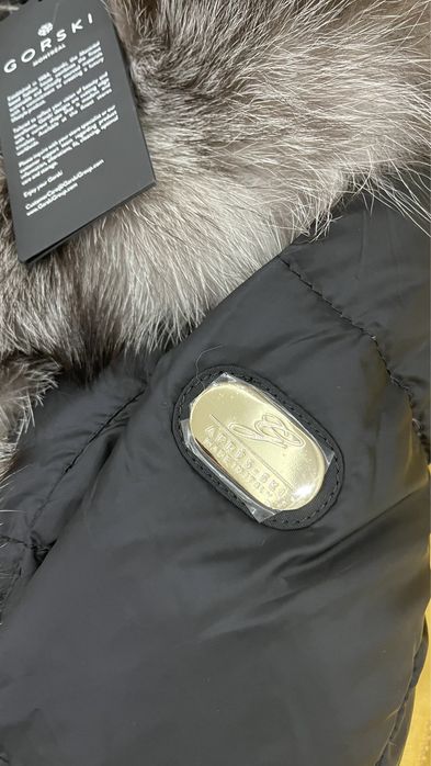 Gorski Montreal дамска парка с естествен косъм лисица и гъши пух