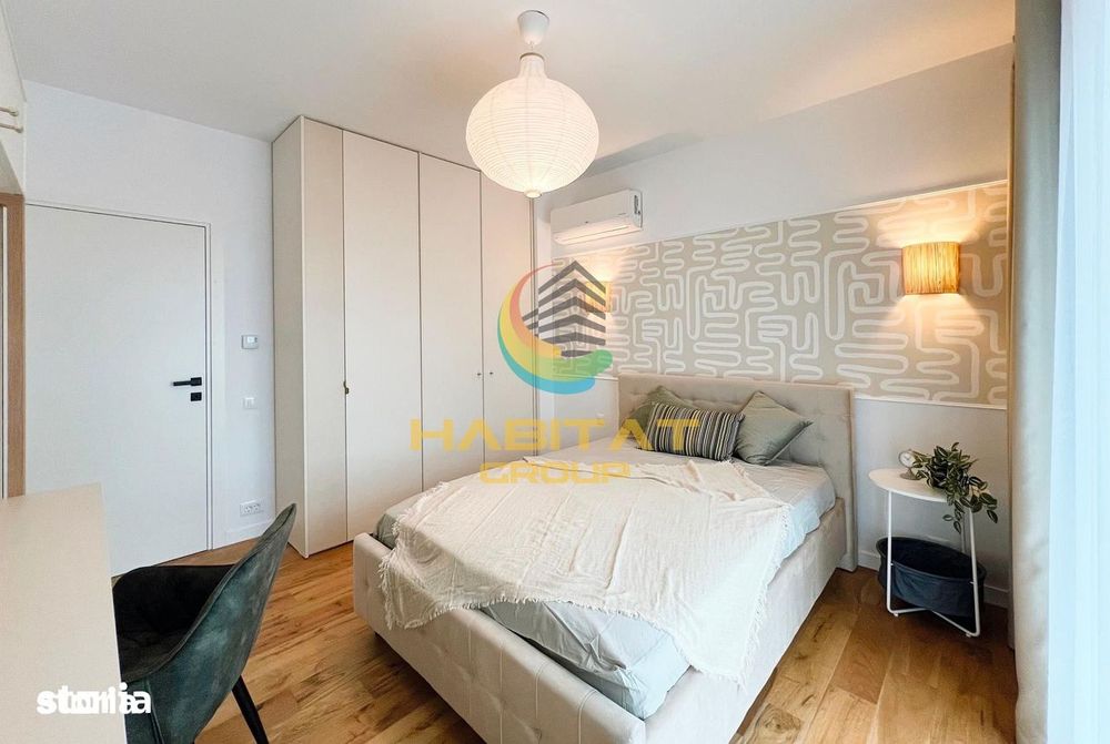 One Cotroceni Park 2 camere 5/8, parcare + boxa, complet utilat mobila