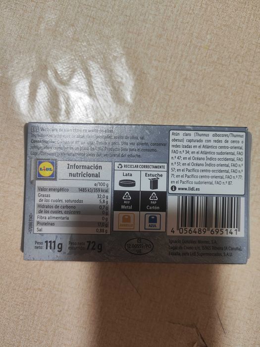 Filete de ton in ulei de masline