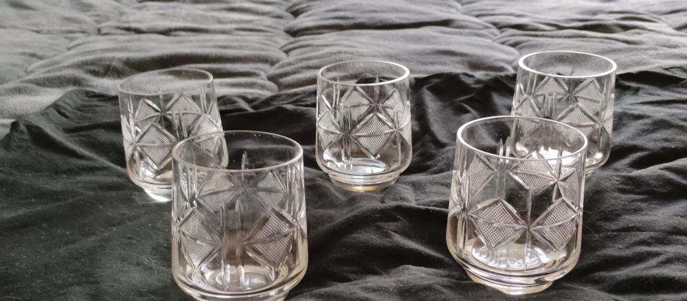 Кристални чаши - 5 бр.