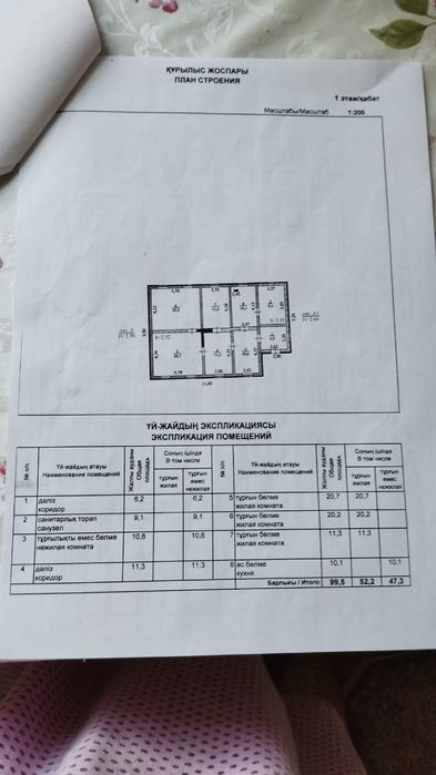 Продается дом в Кызылтале