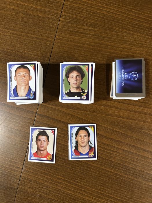 Panini Champions League пълни сетове стикери