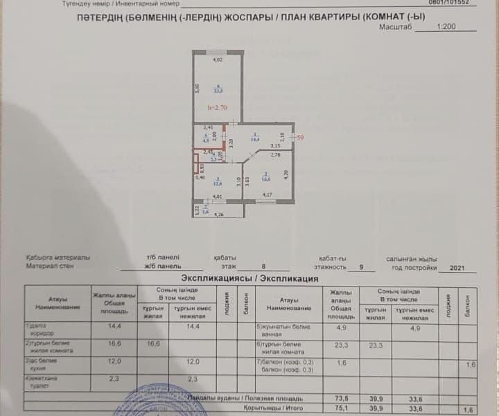 Продается 2-х комн.кв цена до завтра до обеда