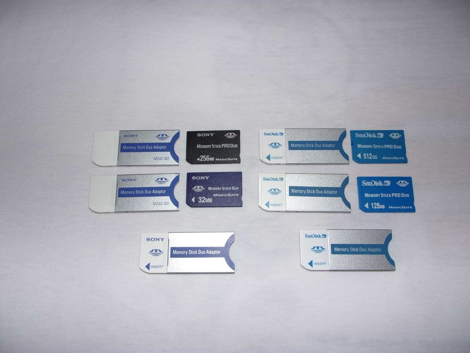 Carduri Sony ProDuo made in Japan