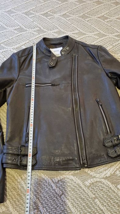 Дамско кожено яке Mango