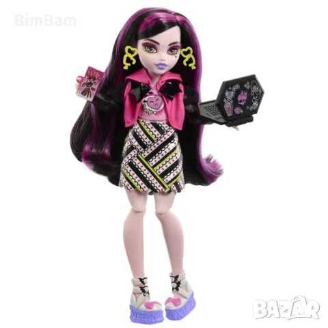 Кукла Monster High Neon Frights - Draculaura / 19+ изненади