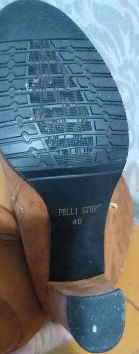 Сапожки замшевые 40 размер не маломерки