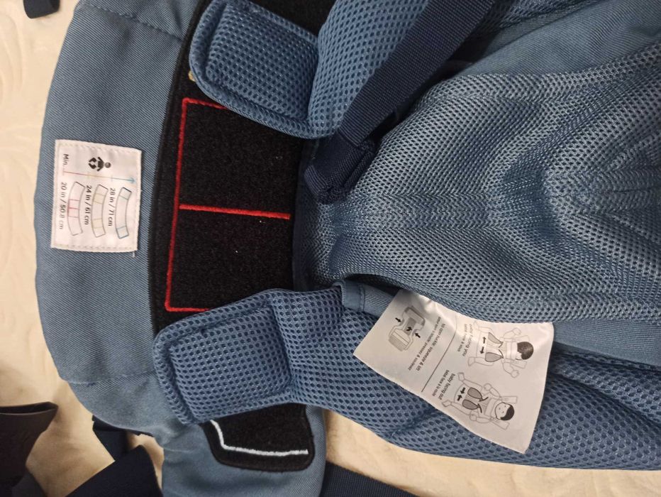 Ергономична раница за бебеносене