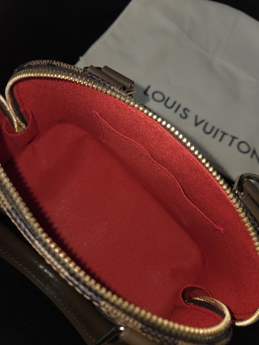LV Louis Vuitton Alma BB in Damier Ebène