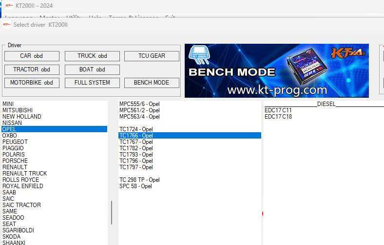 2026 KT200 II ECU програматор ОФЛАЙН Версия + VR OBD/BENCH/BOOT