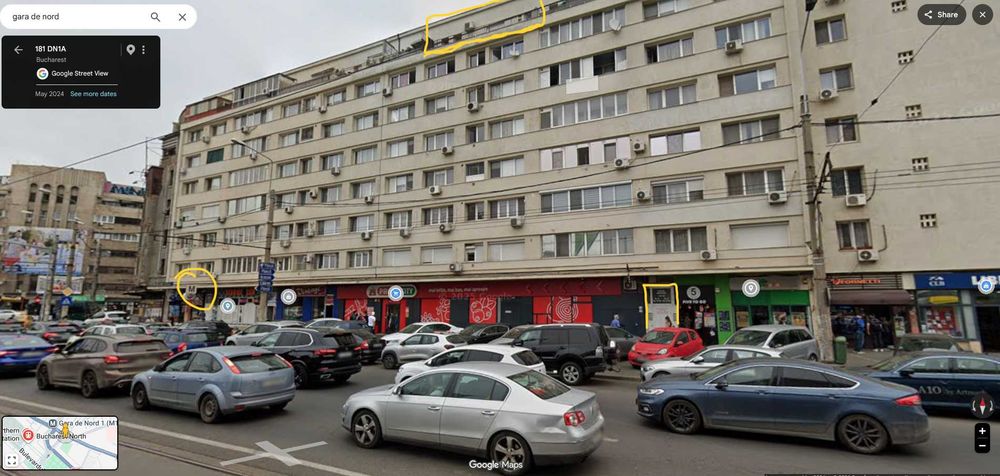 Garsoniera | Gara de Nord | Metrou in fata blocului | Terasa proprie |  FARA RISC SEISMIC |  Clasa energetica A