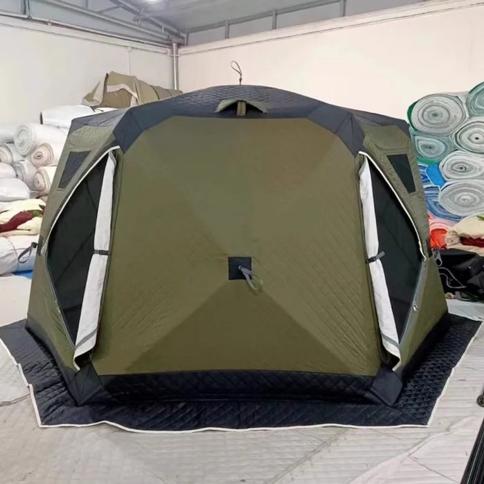 Зимняя трёх слойная шестиугольная, утеплённая палатка.3.5 3.5 .1.85