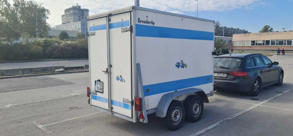 Немско ремарке Brenderup K1504T 1.5т товарно/фургон