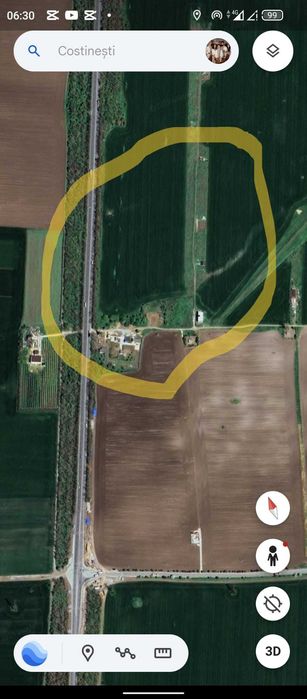 Vand teren Costinesti, 457 mp